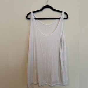 Terra & Sky Women's White Tank Top